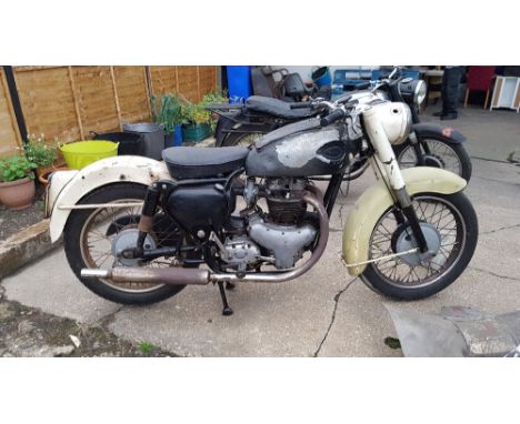 1963 BSA A10 Police, 650 cc. Registration number 916 FKH. Frame number GA7 24930. Engine number DA10. A. 486. A new 650cc twi