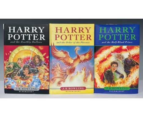 Harry Potter First Editions: 1st Edition "Harry Potter and the Order of the Phoenix" by JK Rowling. Hardback published by Blo