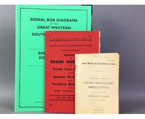 RAILWAY SIGNALLING and COMMUNICATION INSTALLATIONS & MAINTENANCE FIRST EDITION cloth gilt and a group of railway signalling e