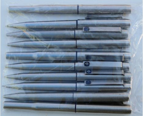 Ten Parker 25, including three rollerball, six ballpoints and a pencil