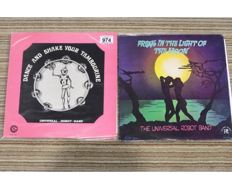 Two Universal Robot Band LPs. UK P&amp;P Group 2 (£20+VAT for the first lot and £4+VAT for subsequent lots) 