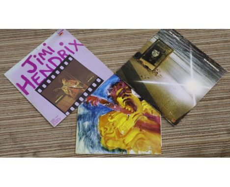 Three posthumous Jimi Hendrix releases. UK P&amp;P Group 2 (£20+VAT for the first lot and £4+VAT for subsequent lots) 