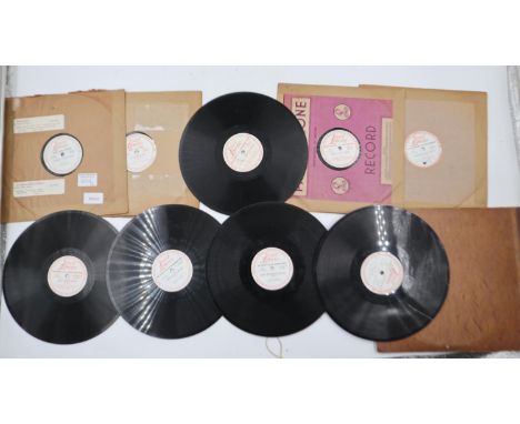 Nine jazz collector limited edition 78s including MA Rainey (5) and Blind Lemon Jefferson. UK P&amp;P Group 2 (£20+VAT for th