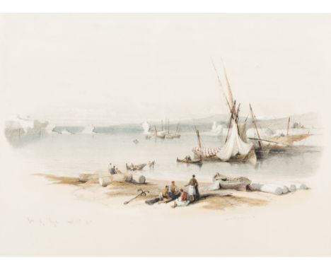 After DAVID ROBERTS (1796-1864) British
Port of Tyre; together with Citadel of Sidon
Prints
Signed, titled and dated within t