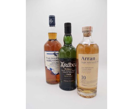 Glenmorangie A Tale of The Forest (1)Benromach Contrast Peat Smoked (1)Ardbeg 10YO (1)Arran 10YO (1)Talisker Dark Storm litre