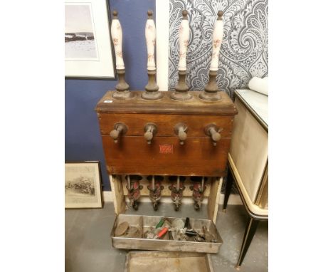 Large Gaskell &amp; Chambers 1962 Dalex Beer Engine Beer Pumps - Breweriana Interest - from the Con Cluskey (The Bachelors) E