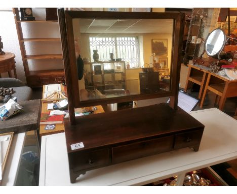 Edwardian Dressing Table Mirror - 52x21x52cm - from the Con Cluskey (The Bachelors) Estate