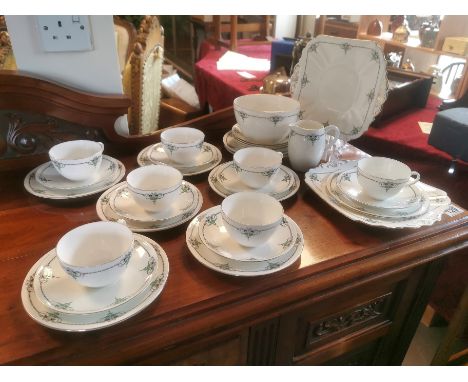 31pc 1930's Shelley Tea Service