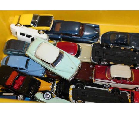 COLLECTION OF SOLIDO MODEL CARS 
including a Buick 1950 Cabriolet, a Chrysler windsor 1948, etc 