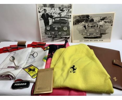 A collection of items belonging to the late Keith Ballisat, who was a British racing driver in the 1950's and 60's. In 1958 h