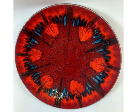 A large Poole pottery Exodus wall charger, 42cm diameter