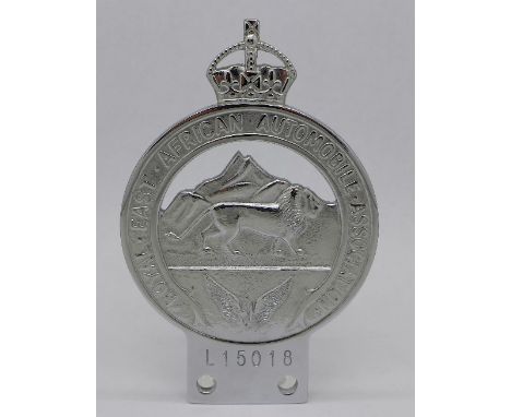 A car badge, Royal East African Automobile Association