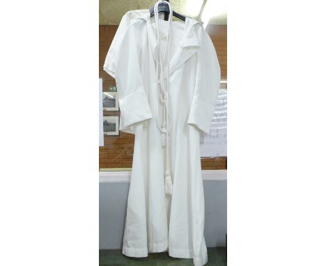 A religious robe and a blouse 