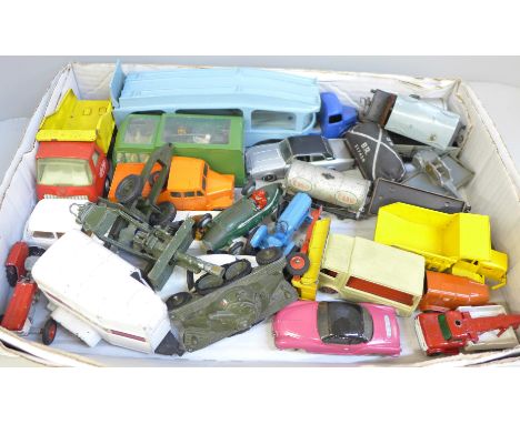 Dinky, Crescent, Solida, Tonka and other die-cast model vehicles 