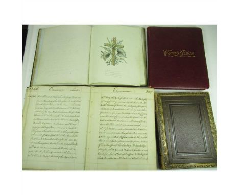 Williams, Charles Memoirs of the Family Williams of Newcastle upon Tyne manuscript album, c.515 pp., dated 1775, giving an ac
