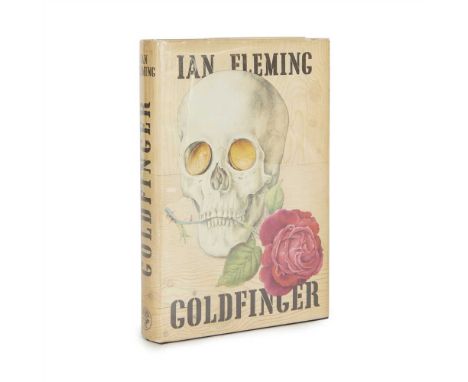 Fleming, Ian Goldfinger London: Jonathan Cape, 1959. First edition, 8vo, original cloth, dust-jacket not price-clipped, signe