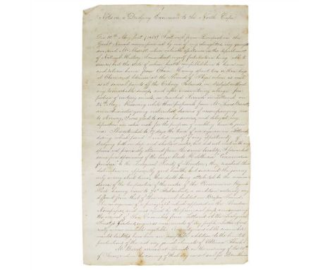MACANDREW, ROBERT, FRS [1802-1873]: NORWAY AND THE ARCTIC CIRCLE NOTES ON A DREDGING EXCURSION TO THE NORTH CAPE an 18pp. man