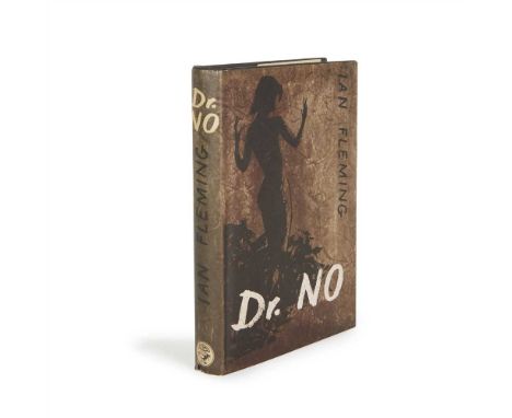 Fleming, Ian Dr No London: Jonathan Cape, 1958. First edition, 8vo, Gilbert's second state binding Type A with 'Honeychile' s