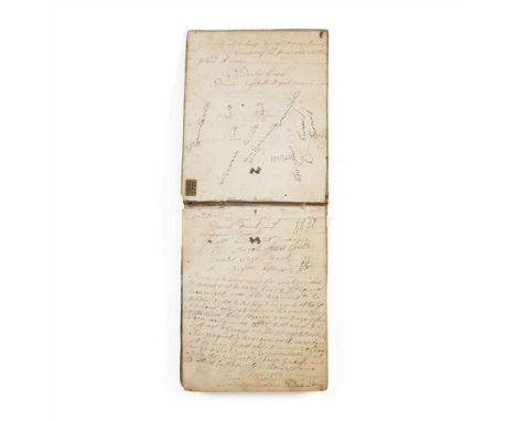 7 YEARS WAR - CUBA - [SIEGE OF HAVANA] MILITARY MANUSCRIPT "CAPTAIN JAMES MURRAY, COMPANY 23RD JUNE 1762 ON THE ISLAND OF CUB
