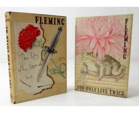FLEMING, IAN TWO JAMES BOND NOVELS The Spy who Loved me. London: Jonathan Cape, 1962. First edition, 8vo, original black clot