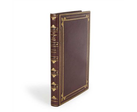 Wilde, Oscar The Importance of Being Earnest London: Leonard Smithers &amp; Co., 1899. First edition, small 4to, limited to 1