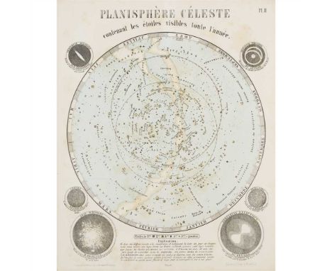 Astronomie Populaire ou Description des Corps Célestes Brussels: Kiessling et Compagnie, 1862. Third edition, 4to, comprising