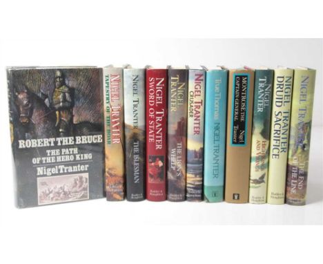 Nigel Tranter, 24 novels, &amp; Wilbur Smith, 12 novels, comprising Tranter, N. Robert the Bruce. 1969-1970-1971. 3 volumes, 