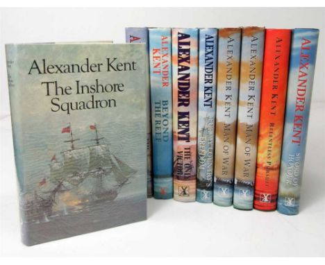 Kent, Alexander, 29 volumes &amp; Douglas Reeman, 5 volumes comprising Kent, A. To Glory we Steer. 1968, First edition, price