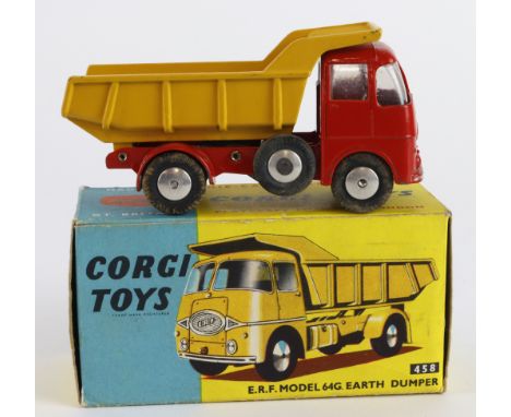 Corgi Toys, no. 458 'E.R.F. Model 64G Earth Dumper', contained in original box