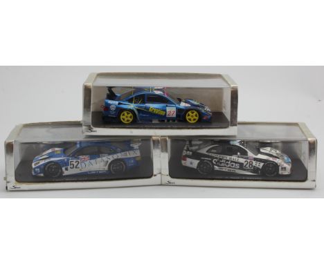 Spark Models. Three boxed Spark 1:43 scale Lister Storm models (S0631, S0632, S0635)