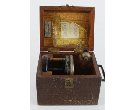 Negretti &amp; Zambra Extra High Speed Anemometer (no. 4352), contained in original fitted case