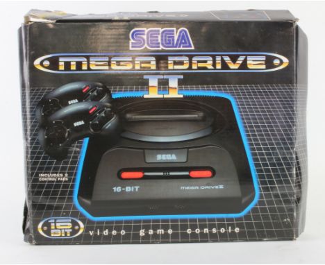 Sega Megadrive II console, with two original controllers &amp; one further controller, contained in original box,&nbsp;togeth