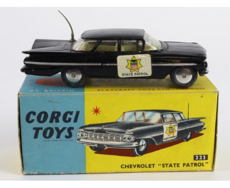Corgi Toys, no. 223 'Chevrolet State Patrol', contained in original box
