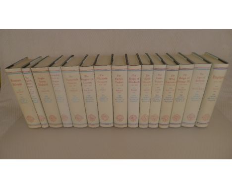 The Oxford History of England 15 volume hardback set published by Oxford Clarendon Press circa. 1985 comprising Roman Britain