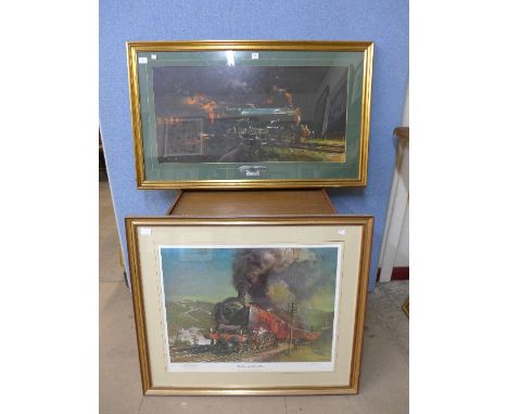 After Terence Cuneo, Duchess of Hamilton, a limited edition print with blind stamp and signed in the margin by the artist and