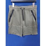 1,288 x Mens Zipper Terry Shorts - 9476