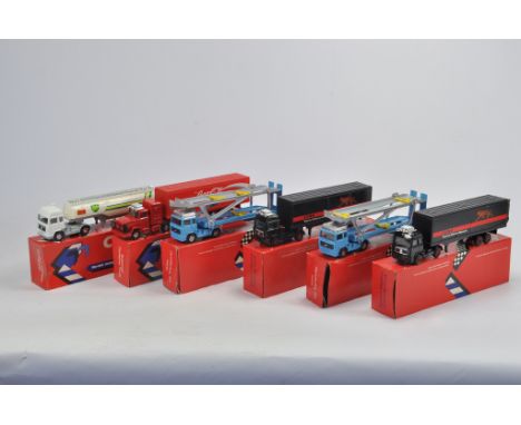 Group of promotional corgi diecast trucks from the 1980's. All A in B Boxes. (6)