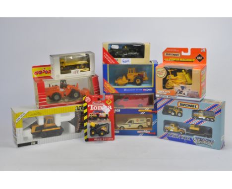 Collection of Construction diecast from various makers. Joal, Corgi, Matchbox etc. A in B Boxes. (10)