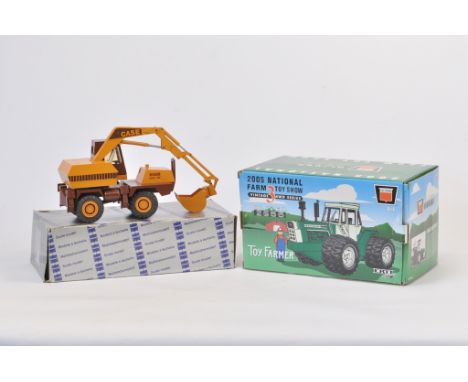Conrad 1/35 Scale 1085B Excavator plus Ertl NFTS 1/32 Scale Oliver 2655 Tractor. Both A in A / B Boxes. (2)