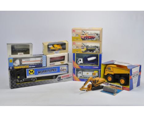 Various commercial diecast from Corgi etc. A in B Boxes. (12)