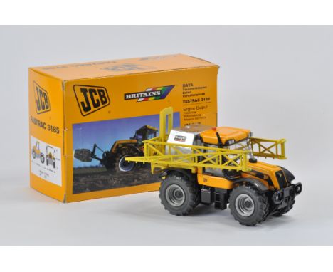A Fine & Scarce Model of a Britains JCB 3185 Tractor with Scratchbuilt Knight Demount Sprayer. (A, B is A).