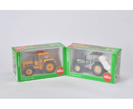 Siku 1/32 Scale SCHLUTER Limited Edition Tractor Models. Yellow and Green Editions. Both A in A Boxes. (2)