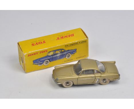 French Dinky No. 543 Renault Floride. Unusual Light Gold Body. Generally D / C in C / B Box.