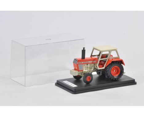 Scarce 1/32 Scale Zetor Crystal 8011 2WD Tractor. Model is Hand Built. Hard to Find. A in Box.