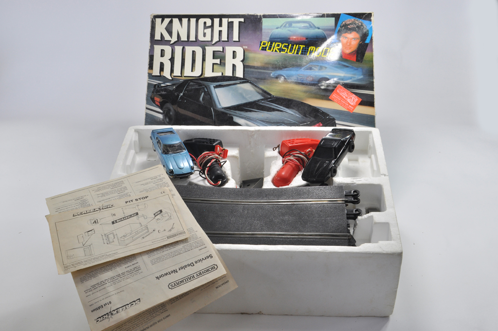 Scalextric Knight Rider Motor Racing Set. 1991 Issue. Complete with