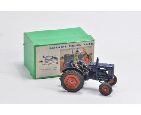 Scarce Britains 1/32 Scale Fordson E27N with Rubber Tyres. Generally C / B in in C Box. 