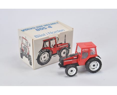 Scarce Plastic Made (approx 1/32) Valmet Volvo BM 805 Tractor. A in A / B Box.