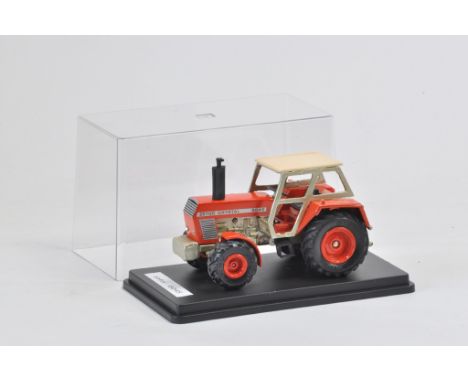 Scarce 1/32 Scale Zetor Crystal 8045 4WD Tractor. Model is Hand Built. Hard to Find. A in Box.