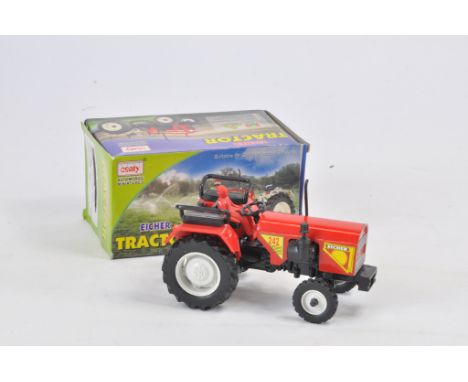 Rare Centy Toys (India) 1/25 Scale Eicher 242 Tractor. Plastic Made. A in A / B Box.