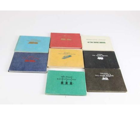 Eight vintage Thomas the Tank Engine books, the Rev W Awdry, published by Edmund Ward Ltd (8)